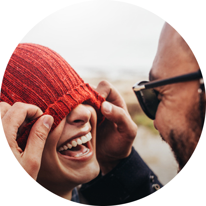 Behind the red we're green